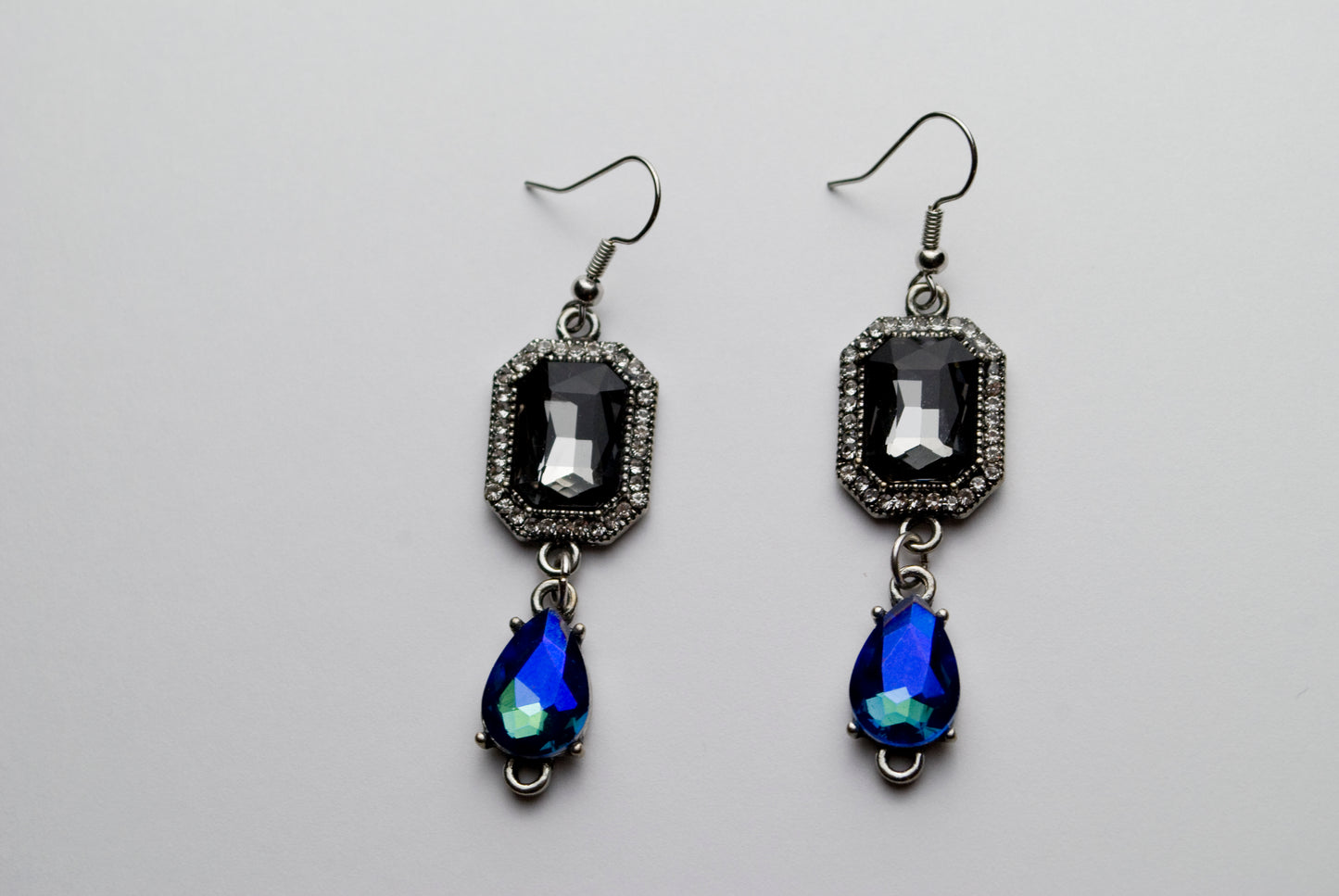 Blue Drop Earrings